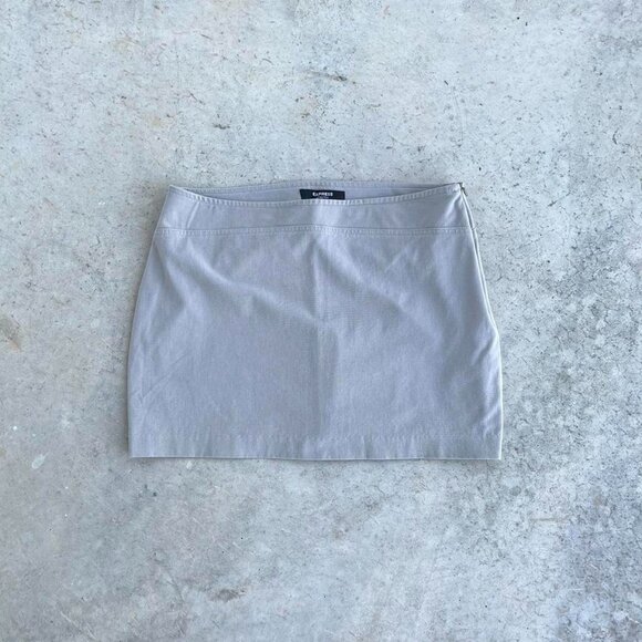 VIntage Express Mini Skirt Y2K 90s Skirt Women's 8 - Picture 1 of 7